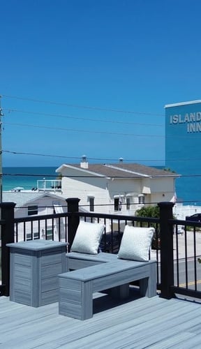 Nautilus Beach Compound rooftop deck